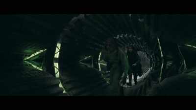 When I fell,
I got sucked into this core tunnel. - The Acolyte