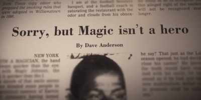 When I find out he got AIDS, - They Call Me Magic
