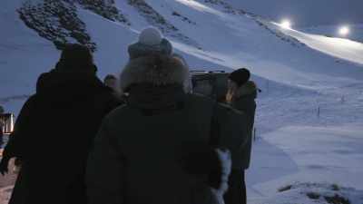 When I first came
onboard, Chris sent me a picture - Game of Thrones: The Last Watch