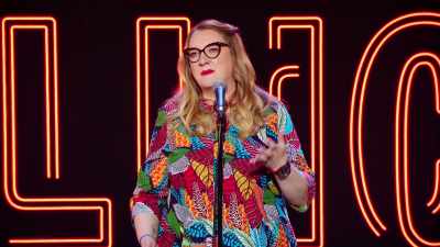 When I first met my husband,
we hadn't started going out yet - Sarah Millican: Bobby Dazzler