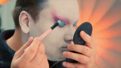 When I first started dabbling in makeup,
I was able to put my feelings - Glow Up: Britain's Next Make-Up Star