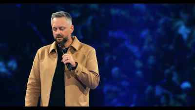 When I first started going on the road,
I would have to do a wake-up call. - Your Friend, Nate Bargatze