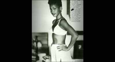 When I first started working with her,
she was modeling. - Whitney