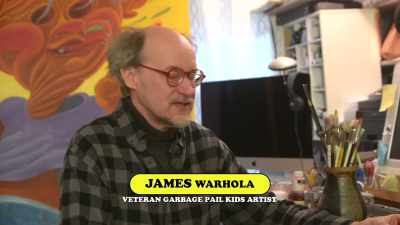 When I first went out to Topps
Bubblegum to meet Len Brown, - 30 Years of Garbage: The Garbage Pail Kids Story