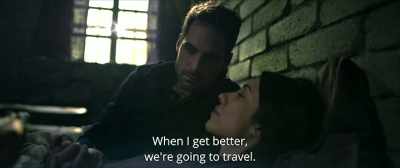 When I get better,
we're going to travel. - Infection