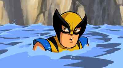 When I get my hands
on that red loud-mouthed leather head, - The Super Hero Squad Show