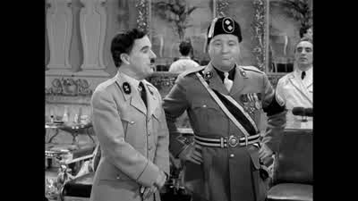 You see when I get shaved I'm very nervous I like something to look atSo I'm putting in glass walls and ceilingSo that when my head is turned this way I shall have a view of the mountainsAnd when it's tipped this way I shall have a view through the glass - The Great Dictator