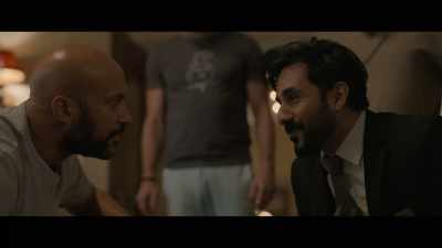 When I get stressed, I speak Hindi.
It's a better crisis language. - The Bubble
