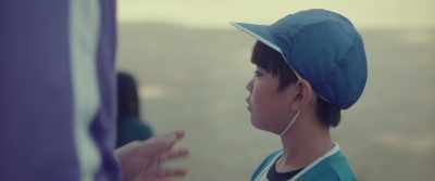 When I get the Baton
and start running, - Be with You