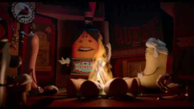 When I was getting super, super, super baked. - Sausage Party