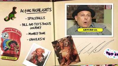 When I got called for the
role I was called by a friend, - 30 Years of Garbage: The Garbage Pail Kids Story