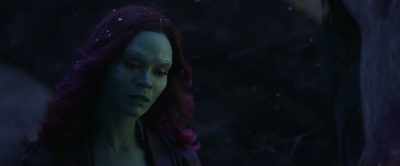 When I got hit
in the face - Avengers: Infinity War