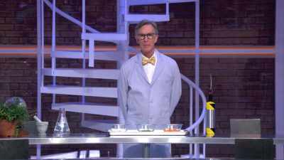 When I was growing up, they told me,
"Never play with fire." - Bill Nye Saves the World