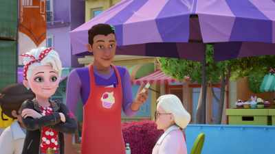 When I intercepted
a call from Alvah's office - LEGO Friends: Girls on a Mission