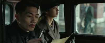 When I left the cafe,
Captain Hashimoto was waiting. - The Age of Shadows