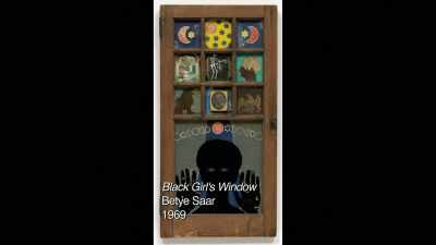 When I looked back at that work, - Black Art: In the Absence of Light