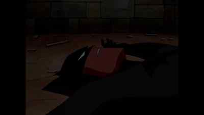 When I was looking
for a tracer in the van... - The New Batman Adventures
