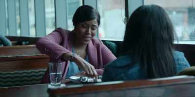 When I made you go get napkins,
I hid it in there, - Harlem