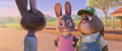 Gideon Grey was a jerk who happened to be a foxI know plenty of bunnies who are jerksSure we all do Absolutely But just in casewe made you a little care package to take with youAnd I put some snacks in there This is fox deterrentYeah that's safe to have - Zootopia