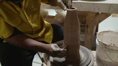 When I was only making pots,
when I was just working in clay, - Black Art: In the Absence of Light
