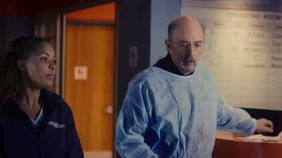 When I passed the drill bit
through her skull, - The Good Doctor