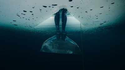 When
I put my leg in the water - Limitless with Chris Hemsworth