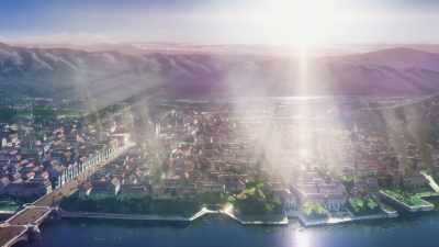 When I reach the city, - Maquia: When the Promised Flower Blooms