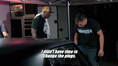 When I rev it, I can hear
it... [imitates raggedy engine] - Street Outlaws No Prep Kings Team Attack
