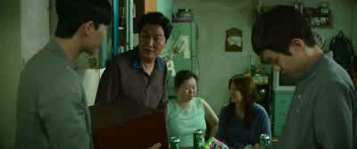 When I said I was meeting Ki-woo, my grandfather insisted I bring this to you. - Parasite