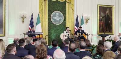 When I was sat down
to write my first album, - Quintessentially Irish