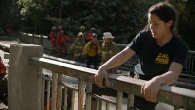 When I saw you jump, all I saw was - Fire Country