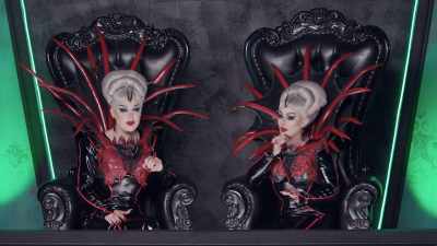 - When I saw the little pitch
fork cigarette extender. - The Boulet Brothers' Dragula: Titans