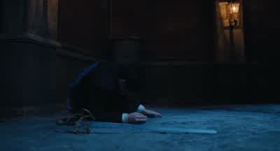 When I saw the sword, my survival instinct kicked in. - Wednesday