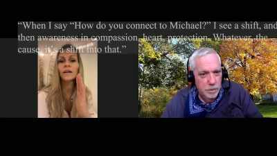 When I say how do you
connect to Michael, - Hacking the Afterlife