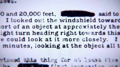 When I was talking with
people about doing this show, - Unidentified: Inside America's UFO Investigation
