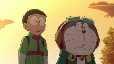 When I was thrown away,
the Three Sages modified me. - Doraemon the Movie: Nobita's Sky Utopia