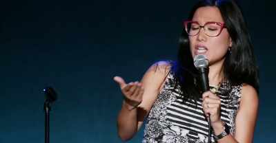 When I told my mom--
She's from a third world country, - Ali Wong: Baby Cobra