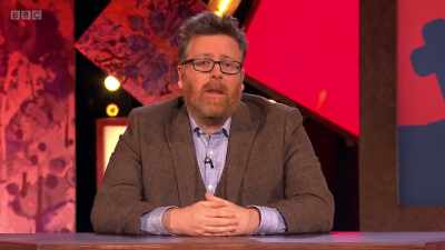When I toss things into a bin
I always try to remain cognisant - Frankie Boyle's New World Order