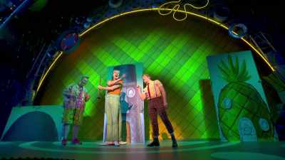 ♪ When I want some quiet,
there's nowhere to go - The SpongeBob Musical: Live on Stage!