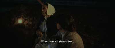 When I work it seems like.... - Cabrini