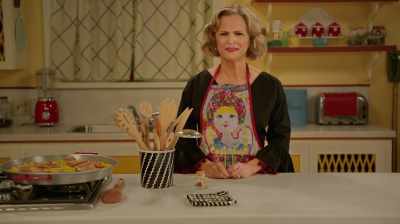 When I was younger --
[ Pounding on door ] - At Home with Amy Sedaris