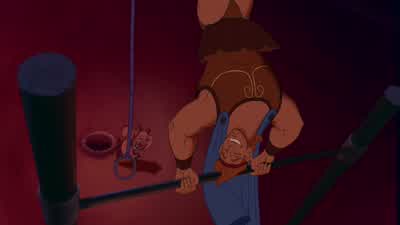 How can I come down there when I'm feeling so up - Hercules