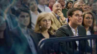 When I'm sitting there in the front row, - God Forbid