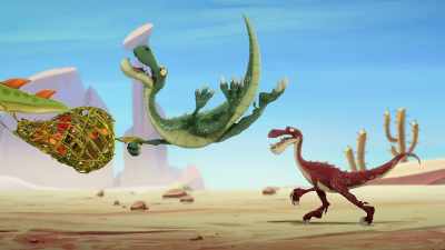 ♪ When in danger you just roar ♪ - Gigantosaurus