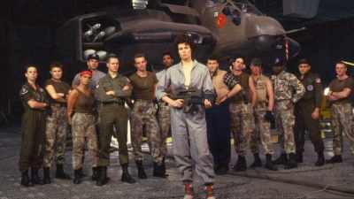 When it was opening night
here in Los Angeles, - Aliens Expanded