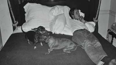 When Jed came back, he said,
"Why did you embarrass me this way?" - The Andy Warhol Diaries