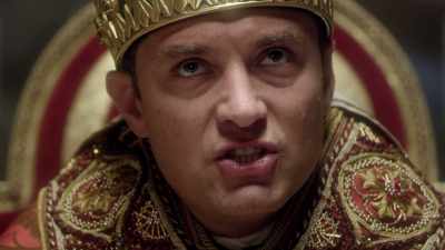 When Jesus willingly
mounted the cross - The Young Pope