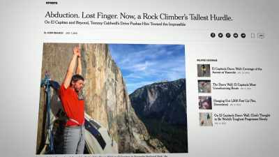 When John Branch, - The Dawn Wall