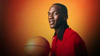 When Jordan first came to the Bulls,
he was the number-three pick - The Last Dance