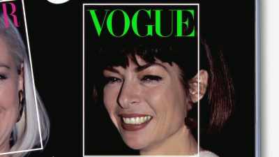When we launched Harper's Bazaar - The Super Models